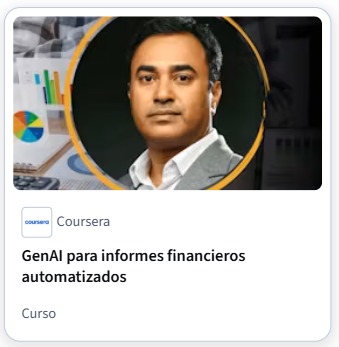 GenAI para informes financieros automatizados — Coursera