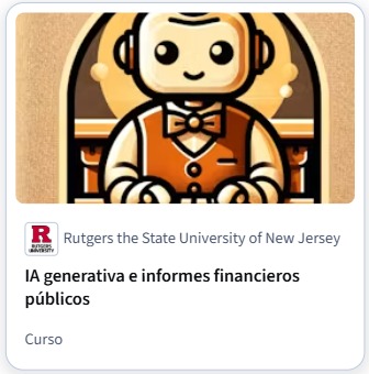 IA generativa e informes financieros públicos — Rutgers University